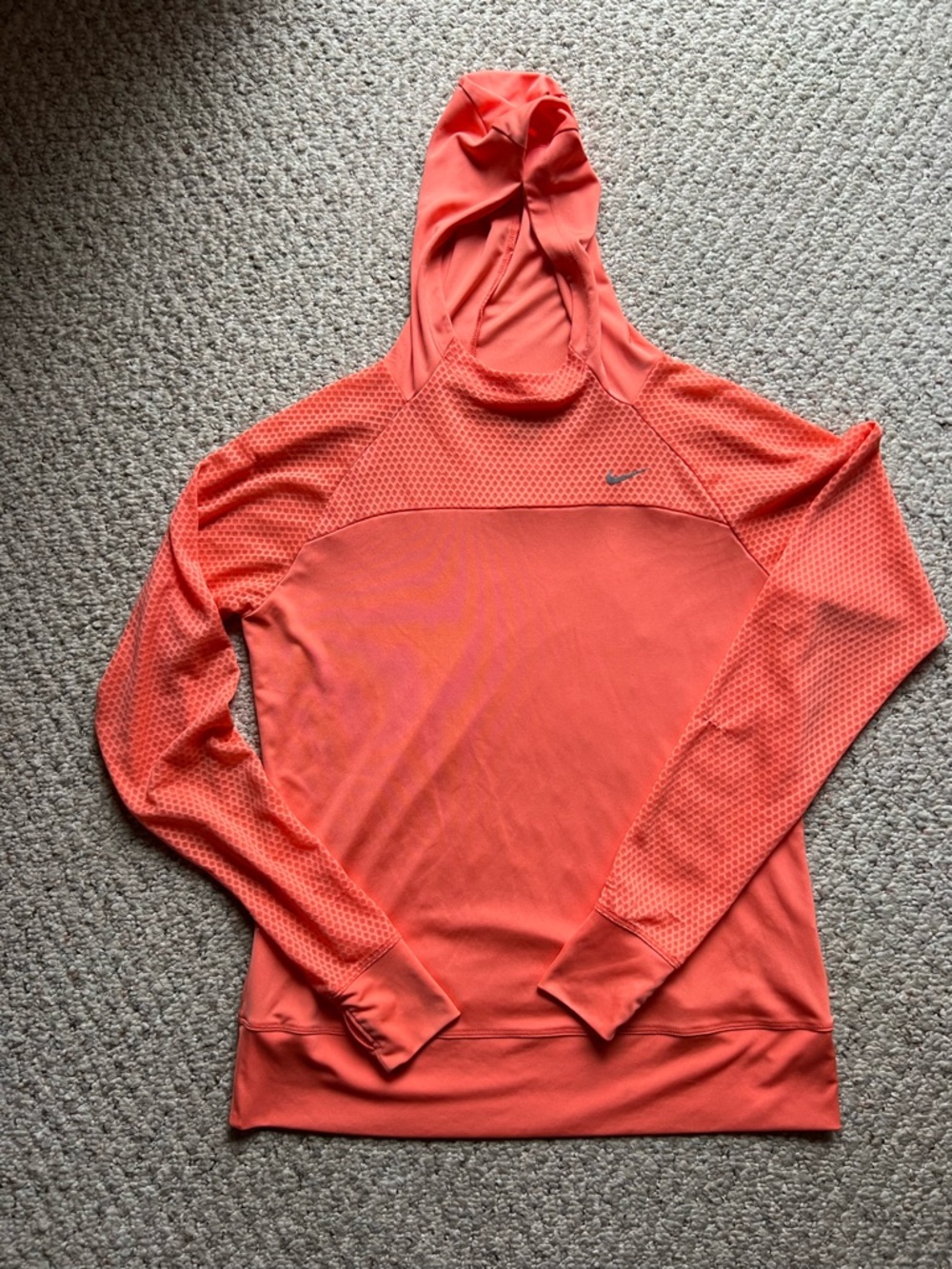 Nike Coral Lightweight Hooded Pullover